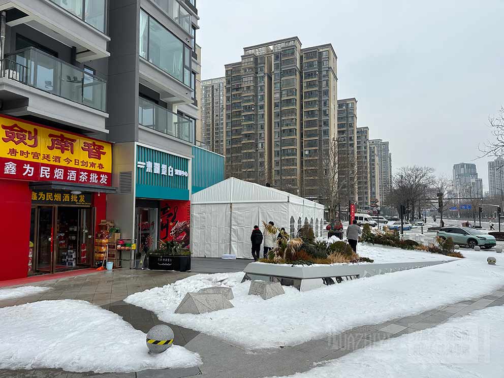 華之熠篷房租賃廠家講解清理篷房污物灰塵
