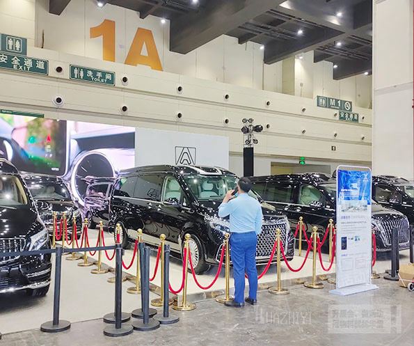 車展活動使用租賃紅色禮賓柱