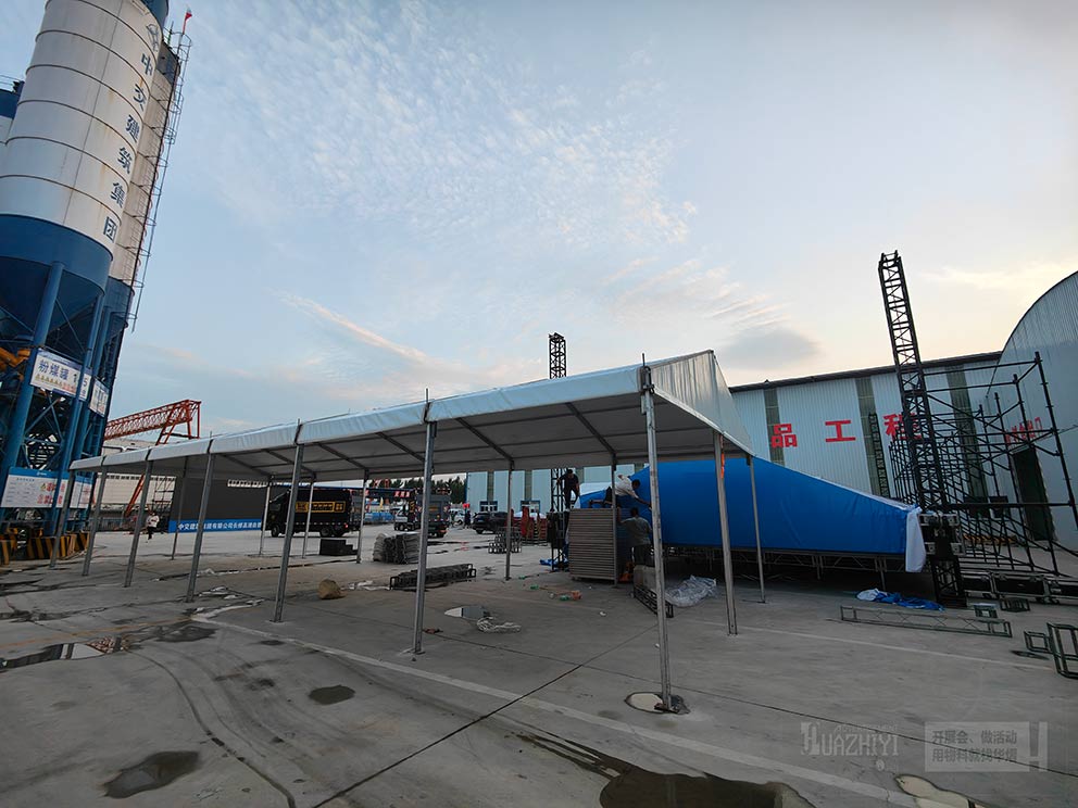 鄭州篷房出租搭建一座篷房需要多長時間呢