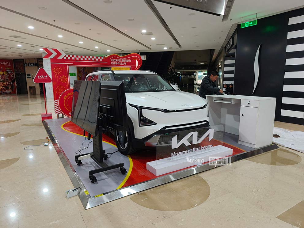 鄭州地臺租賃鋪設(shè)中原萬達汽車展位