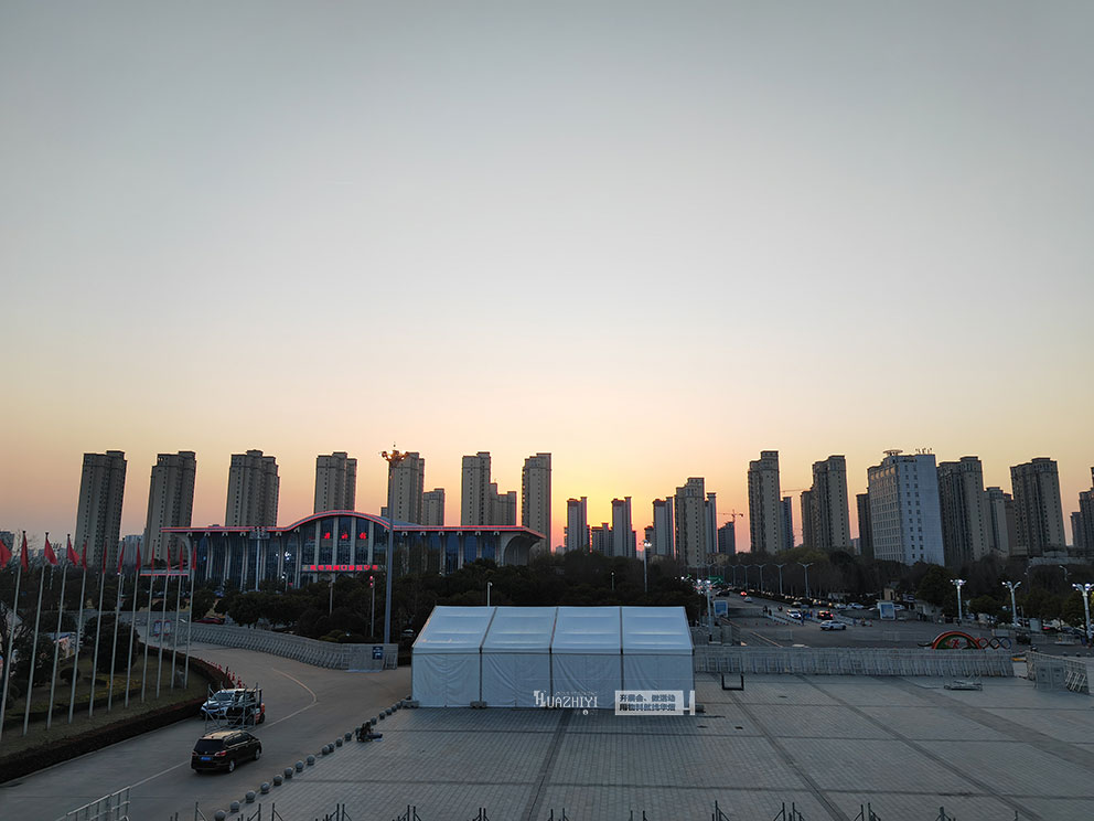 華熠篷房租賃公司搭建安檢活動篷房